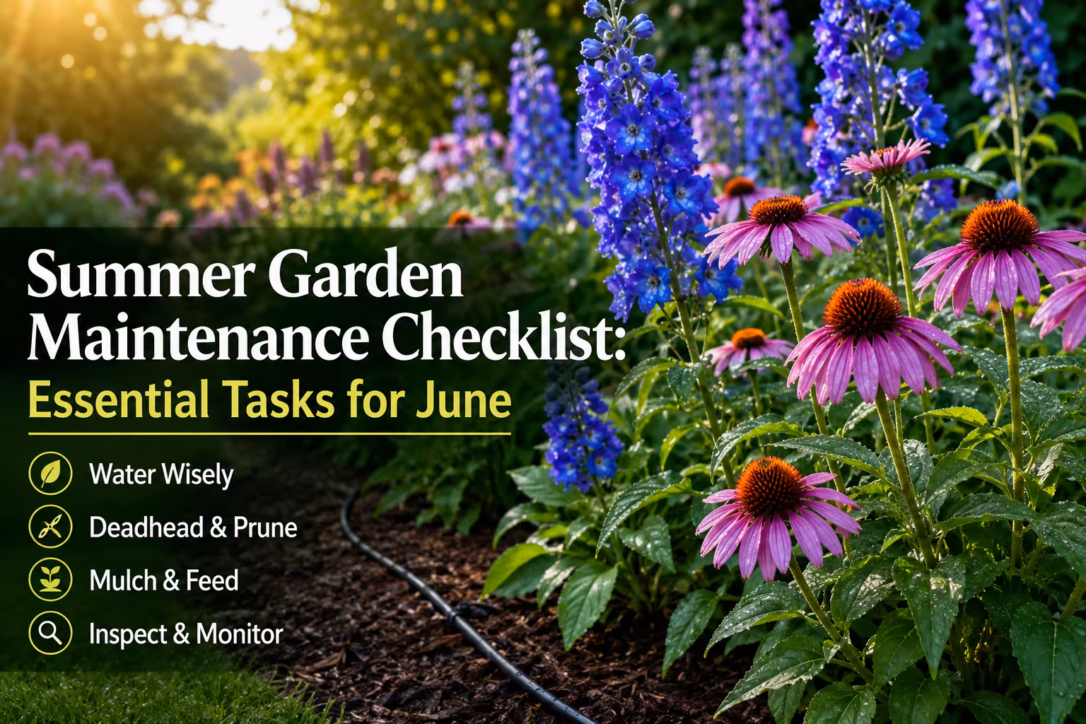 Summer Garden Maintenance Checklist: Essential Tasks for June