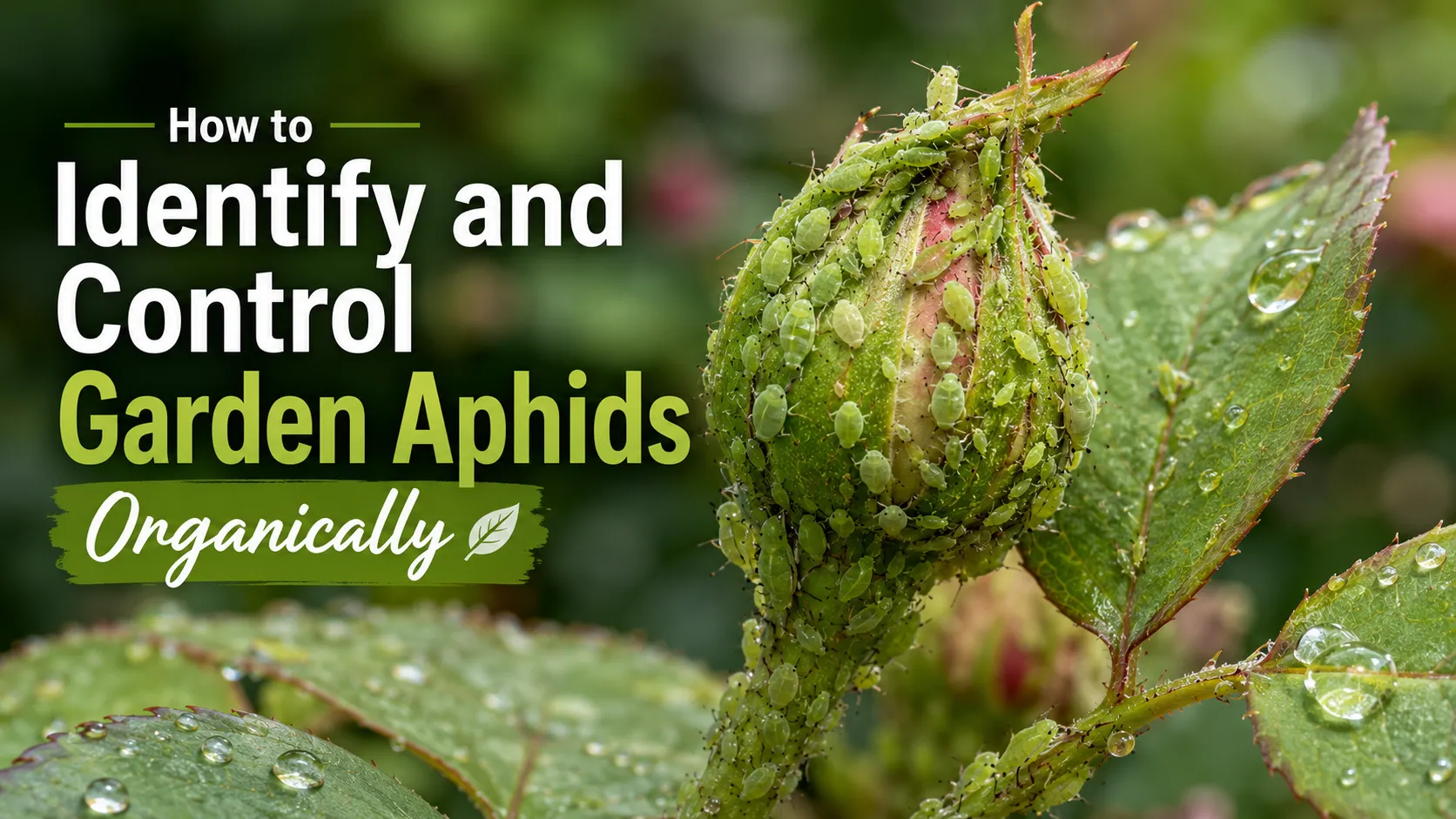 How to Identify and Control Garden Aphids Organically