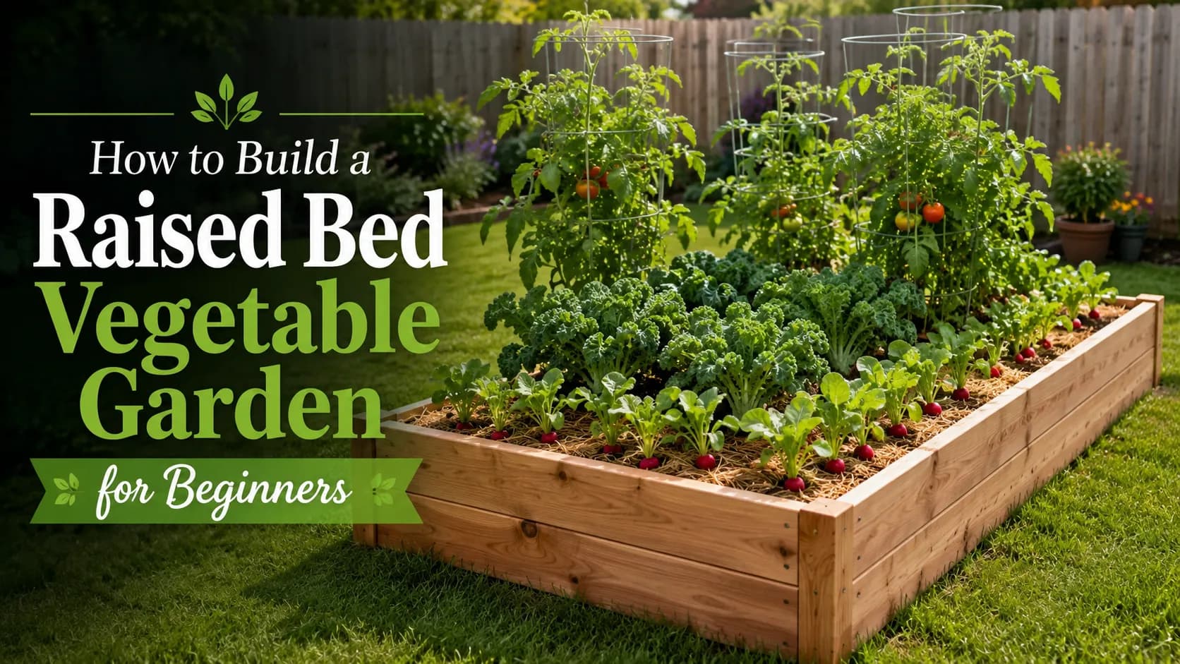 How to Build a Raised Bed Vegetable Garden for Beginners